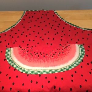 Watermelon apron -- super cute!